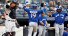 Jays sweep doubleheader against Yankees, open 4 �-game lead